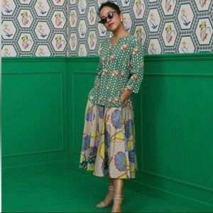 Nala Designs It’s Windy Cindy Midi Circle Skirt